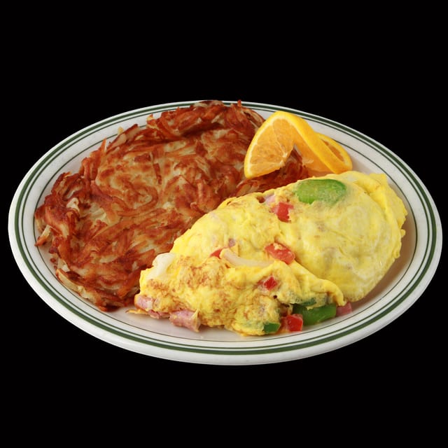 Denver & Cheese Omelet.