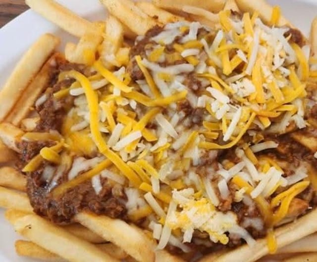 Chili Verde Fries.